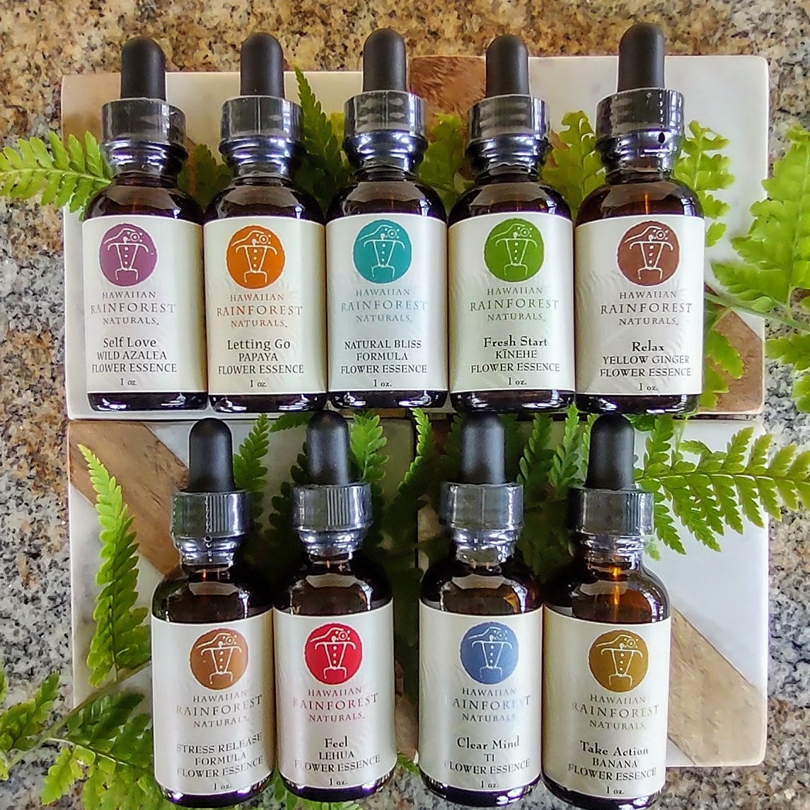 Hawaiian Rainforest Naturals フラワーエッセンス New! Indigenous Hawaiian Flower Essences – Hawaiian